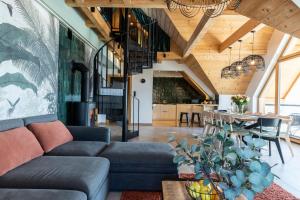 Posedenie v ubytovaní Apartament Czorsztyn 2