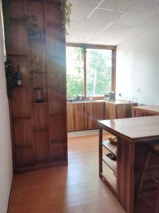 Kuchyň nebo kuchyňský kout v ubytování ROOM AYAMPE - La Casa de Eros