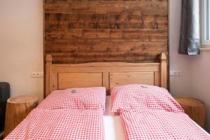 Postel nebo postele na pokoji v ubytování Chalet Novablick