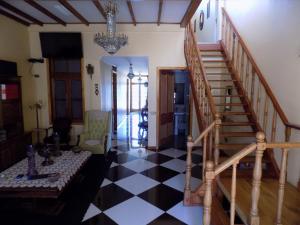 TV a/nebo společenská místnost v ubytování Hostal Gipuzkoa