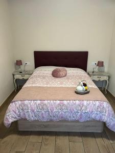 Postel nebo postele na pokoji v ubytování Lua Bierzo