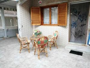 Un balcón o terraza de Bungalow Catral 20 en Santa Pola