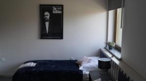 Posteľ alebo postele v izbe v ubytovaní Zajazd Zielona Gęś