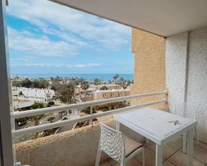 Balkón alebo terasa v ubytovaní MICHELE APARTMENT PLAYA DE LAS AMÉRICAS