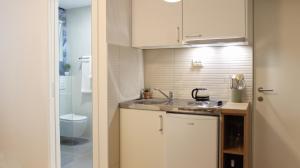 Phòng tắm tại Apartments Emilija +37 ảnh