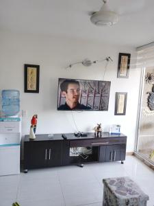TV a/nebo společenská místnost v ubytování PeñalisaKapoSalSar