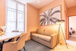 Posedenie v ubytovaní Cosy F3 Lamartine 102 Coeur-Centre