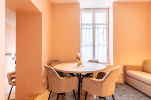 Posedenie v ubytovaní Cosy F3 Lamartine 102 Coeur-Centre