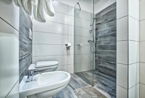 A bathroom at Nice accommodation in Mikulov