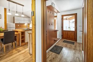 A kitchen or kitchenette at Nice accommodation in Mikulov