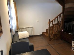 Χώρος καθιστικού στο Las Casitas de Mía Alojamientos Rurales Quintana de LLanes