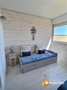 Postel nebo postele na pokoji v ubytování LA CABANE DE LA MER
