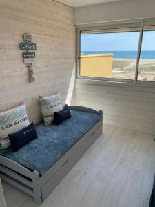 Posezení v ubytování LA CABANE DE LA MER