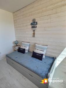 Posezení v ubytování LA CABANE DE LA MER