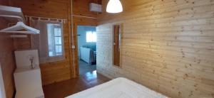 Posteľ alebo postele v izbe v ubytovaní Casa La Cabaña