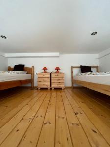 Posteľ alebo postele v izbe v ubytovaní Vito Apartman