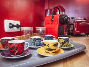 Kaffe- og tefaciliteter på 1a Citylage-Haus im Centrum! + 20 billeder