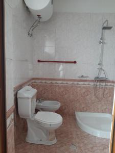 Koupelna v ubytování Guesthouse Lula 2