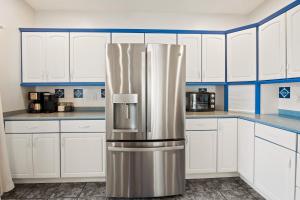 Virtuvė arba virtuvėlė apgyvendinimo įstaigoje Blue Water Bungalow
