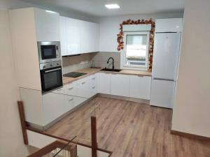 Кухня или мини-кухня в Duplex en el corazón del Casco Vello Vigués
