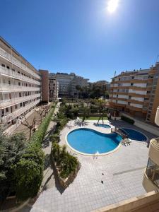 Bazén v ubytování Salou Mar 7º planta, terraza, piscina nebo v jeho okolí