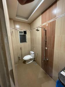 Koupelna v ubytování Hotel Gulmohar