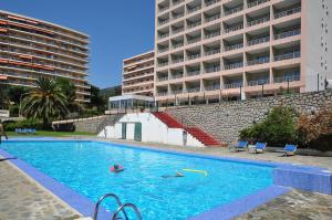Bazén v ubytování Sun Beach nebo v jeho okolí