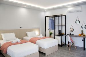 Postel nebo postele na pokoji v ubytování Big Max Guesthouse