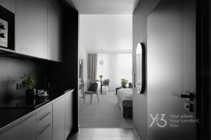 Saint Martin by Y3 Hotels, Old Town with Wellness的厨房或小厨房