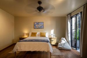 Letto o letti in una camera di Panorama de la Parroquia