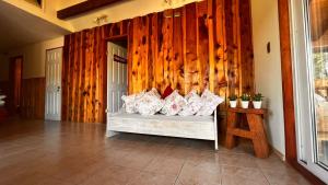 Postel nebo postele na pokoji v ubytování Ruka Pucón Hostel