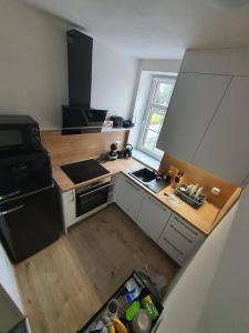 Кухня или кухненски бокс в Apartmány Na sjezdovce