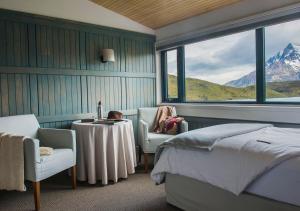 Postel nebo postele na pokoji v ubytování Explora en Torres del Paine - All Inclusive
