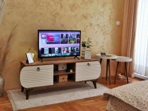 A television and/or entertainment centre at Apartman Puket