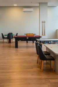 Mesa de bilhar em Dall'Onder Planalto Hotel Bento Gonçalves