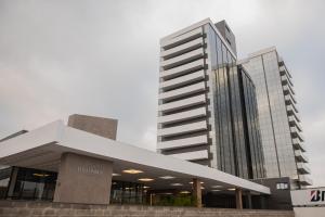 O edifício em que o hotel se localiza