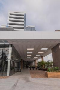 O edifício em que o hotel se localiza