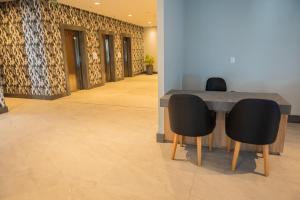 Uma área de estar em Dall'Onder Planalto Hotel Bento Gonçalves