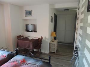 Sjónvarps- og/eða afþreyingartæki á Hotel de la Gare