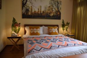 Ένα ή περισσότερα κρεβάτια σε δωμάτιο στο South Island 206