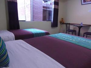 Letto o letti in una camera di Hostal Pablo's House