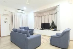 Χώρος καθιστικού στο Single Storey Bungalow 12 pax