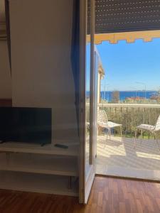 En balkon eller terrasse på Appartamento San Michele