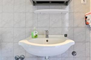 Koupelna v ubytování Rooms & Apartments Hegic