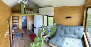 Istumisnurk majutusasutuses Tiny Heaven Chidea