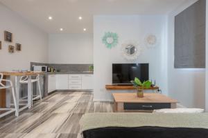 Η κουζίνα ή μικρή κουζίνα στο LeCosyCanonniersStudio4 +6 φωτογραφίες