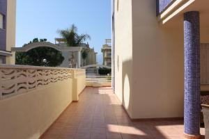 A balcony or terrace at Delfines II Solo Familias Serviplaya