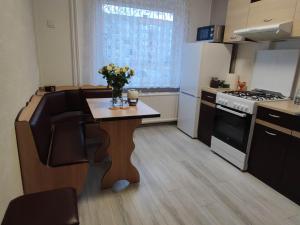A kitchen or kitchenette at TROFFI Z58 - SELF CHECK-IN apartment for your comfort