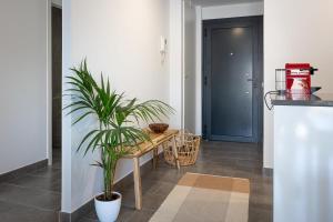 Kuchyňa alebo kuchynka v ubytovaní AT307 Planta baja con piscina a pocos metros de la playa Cañadel