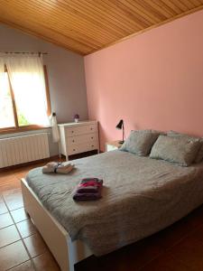 Postel nebo postele na pokoji v ubytování CAL XECARMA